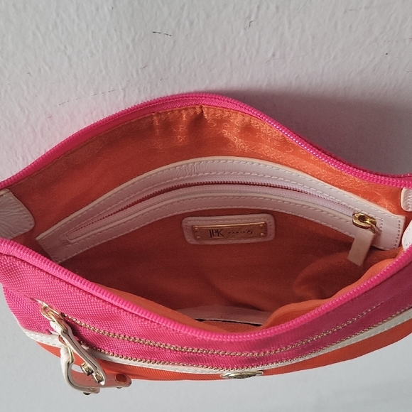 Pink and Orange Crossbody Bag - Picture 4 of 4
